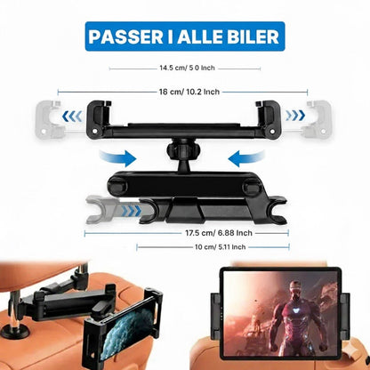 BackBuddy – Universell skjermholder for baksetet - Bilkassen
