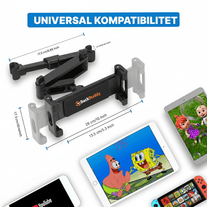 BackBuddy – Universell skjermholder for baksetet - Bilkassen